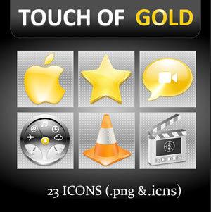 Iconos: touch of gold