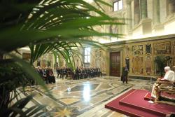 AUDIENCIA AL VENERABLE COLEGIO INGLÉS DE ROMA