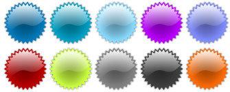 Vector badges