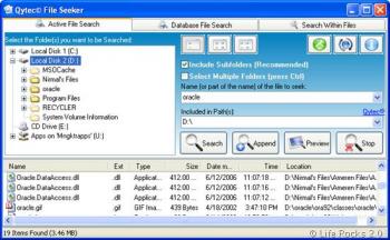File seeker