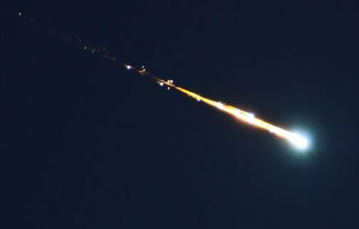 Meteorito de grandes dimensiones cae en el mar negro