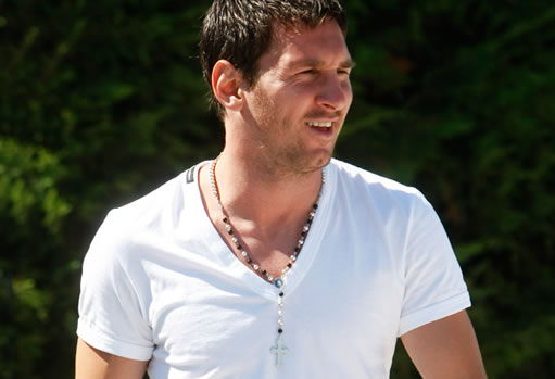 Messi realizó una peregrinación a un Santuario Católico en Bosnia.