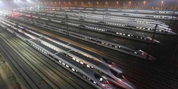 Inauguraron el tren más rápido del mundo