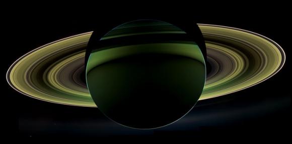¨Saturno en la sombra¨ sorprende a la misión Cassini de la NASA