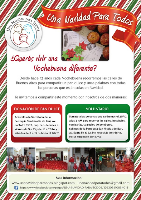 Jóvenes católicos en ¨Una Navidad para todos¨