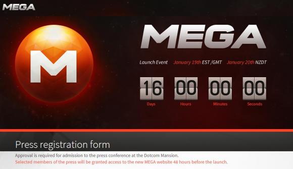 El nuevo sitio de alojamiento de MEGAUPLOAD