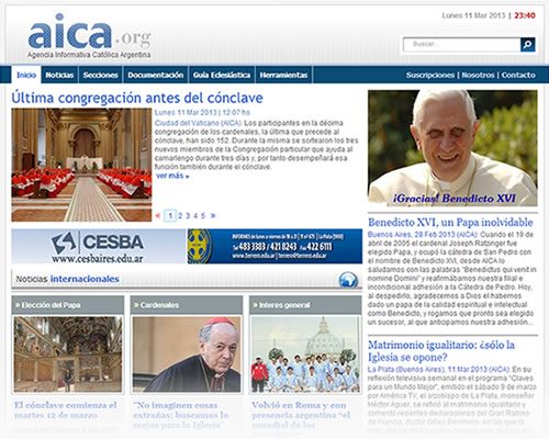 Agencia Informativa Católica Argentina | aica