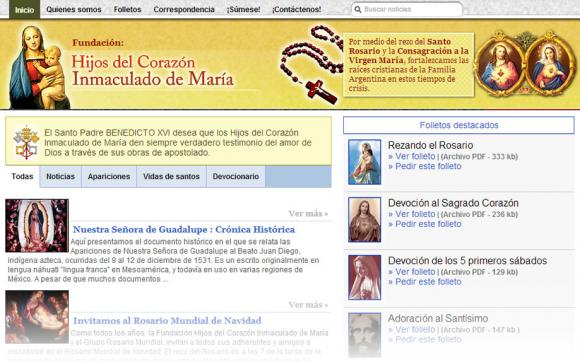 Fundación: Hijos del Corazón Inmaculado de María