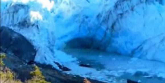 Sorpresa: ¡Se desprendió el ¨puente¨ del Perito Moreno!