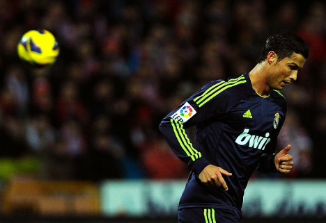 El Real Madrid perdió por Cristiano