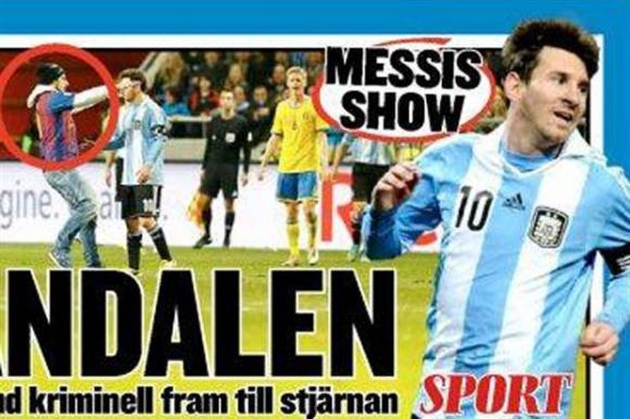 La prensa sueca agradece la ´exhibición¨ de la selección argentina