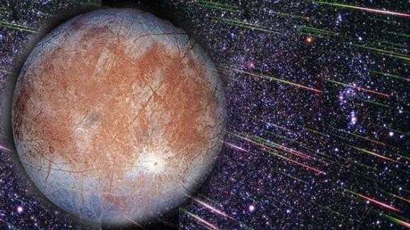 Una lluvia de cometas pudo haber llevado la vida a las lunas de Júpiter
