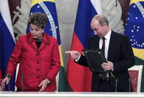 Rusia y Brasil, en busca de concretar un orden mundial multipolar