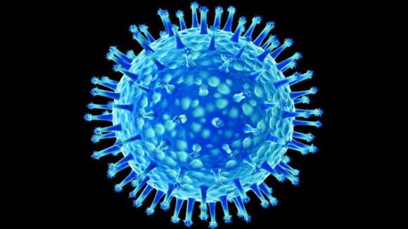 Crean un nanomaterial que hace brillar a las partículas de virus