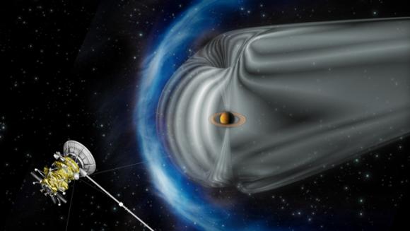 Cassini observa aceleradores de partículas cósmicas en Saturno