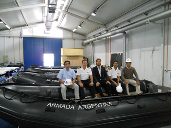 La Armada Argentina adquiere cinco botes inflables de asalto a los astilleros chilenos ASMAR