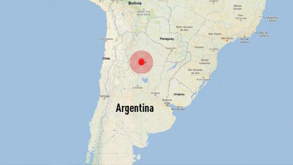 Un sismo de 5,9 grados sacude el noroeste de Argentina
