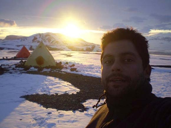 Matias, el geólogo cordobés que sobrevivió a una tormenta antártica
