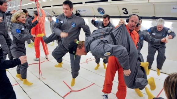 Primer vuelo comercial en Europa en un avión sin gravedad