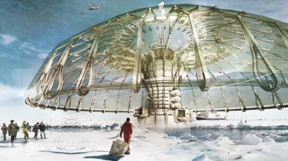 ´Paraguas polar´, un curioso proyecto futurista para proteger el hielo de los polos