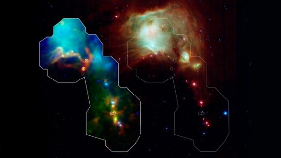 Descubren las estrellas más jóvenes jamás observadas