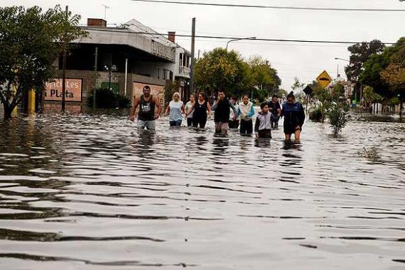Inundaciones en la Ciudad de La Plata