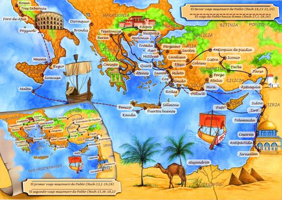 MAPAS DEL MUNDO ANTIGUO