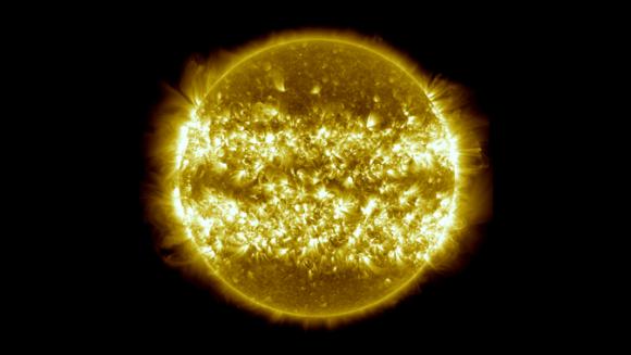 Reúnen tres años de actividad solar en unos minutos de video