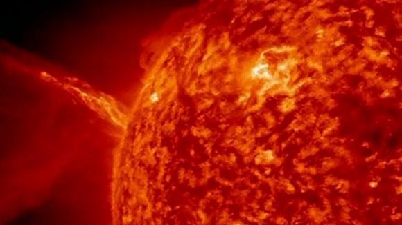 Un increíble erupción solar!