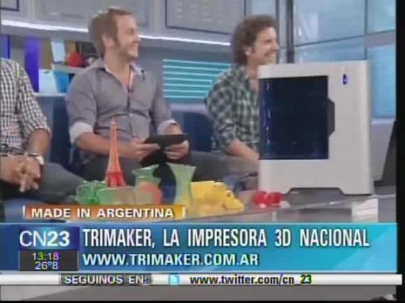 Producen las primeras impresoras 3D made in Argentina