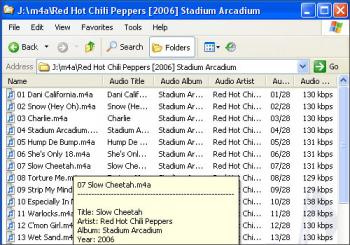 Audioshell: editar tags desde el explorador de windows