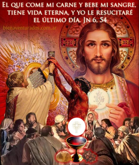 HOMILÍA PARA LA SOLEMNIDAD DEL CORPUS CHRISTI. Padre Marco Antonio Foschiatti OP.