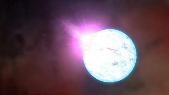 Hallan la primera estrella de neutrones capaz de ´pisar el freno´