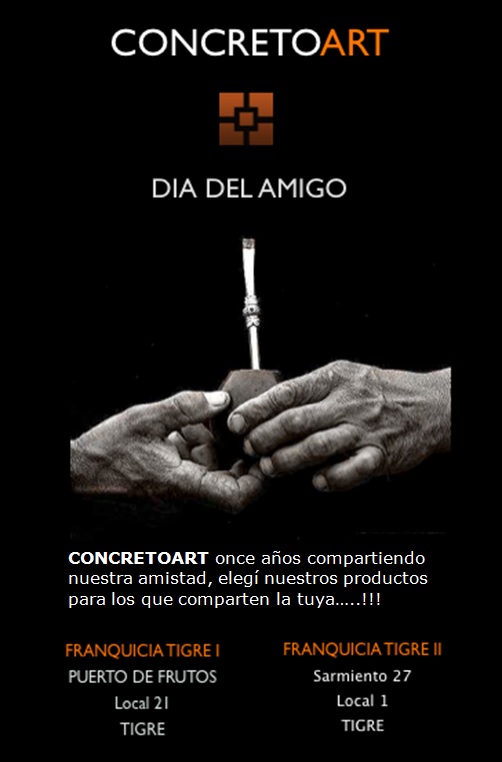 Feliz día del Amigo. Te esperamos en el Puerto de Frutos