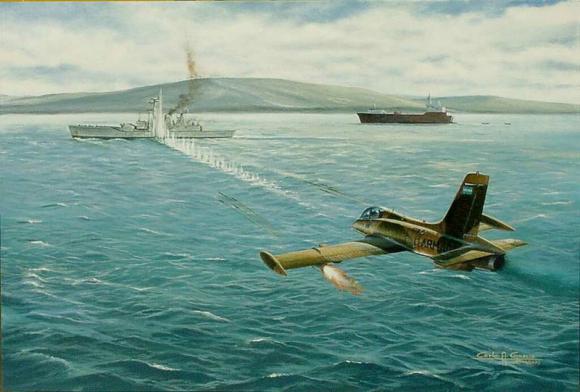 Malvinas: el láser que buscaba encandilar a pilotos argentinos