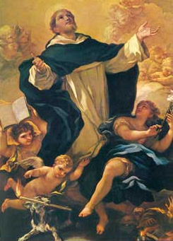 Santo Domingo De Guzman. Fundador de la Orden de los Frailes Predicadores.