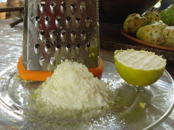 Limón congelado.