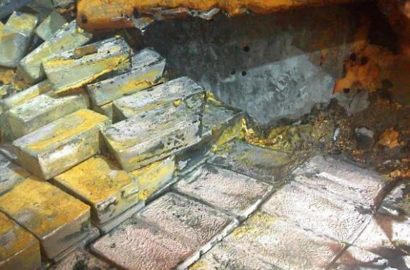 Odyssey rescató 3,2 millones de onzas de plata del naufragio Gairsoppa