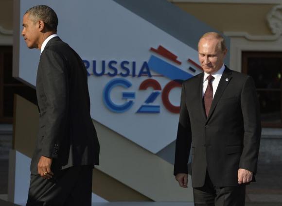 Vladimir Putin y Barack Obama discutieron sobre Siria, al margen del G-20