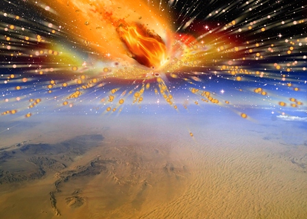 Descubren en el Sahara primera prueba del choque de un gran cometa