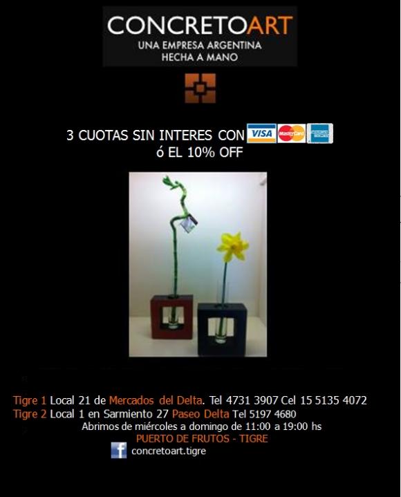 Diseño Argentino Hecho a Mano en Puerto de Frutos - Tigre