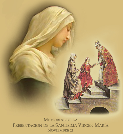 La Presentación de la Santísima Virgen María en el Templo
