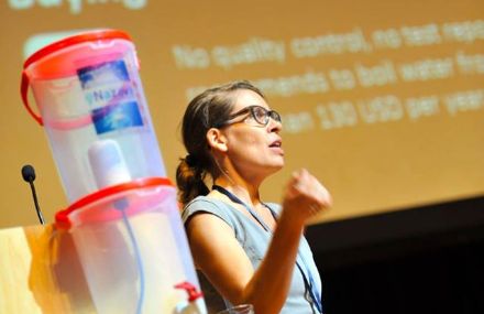 Innovador filtro de agua ayudará a millones de indonesios