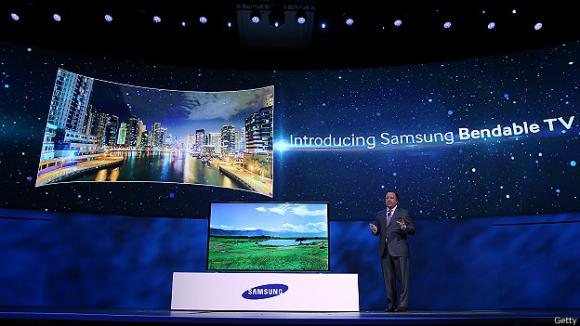 ¿Para qué puede servir una pantalla de televisión flexible?