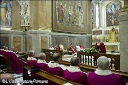 El Papa pidió a los jueces de la Rota Romana ser ante todo pastores