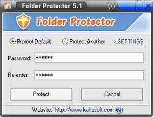 File folder protector (protección de carpetas)