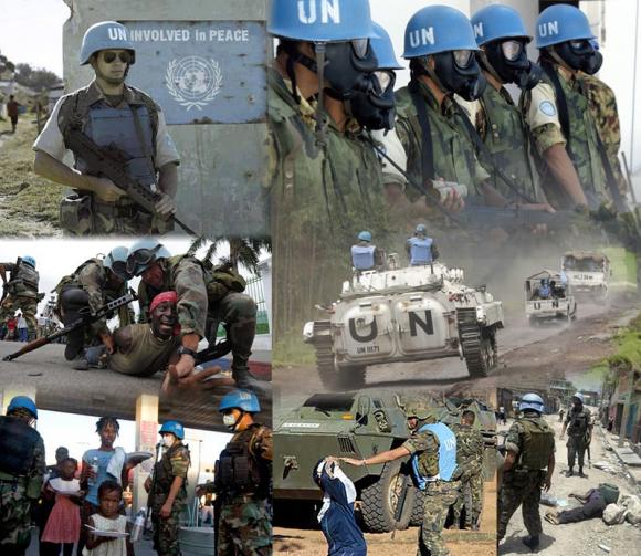 PEDERASTIA, VIOLACIONES, PROSTITUCIÓN, GENOCIDIO, TRÁFICO DE DROGAS Y LA MAYOR CORRUPCIÓN MUNDIAL. ¡ESO ES NACIONES UNIDAS! PERO TODO EL MUNDO LO TAPA