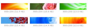 Freewebpageheaders: cabeceras para webs y blogs