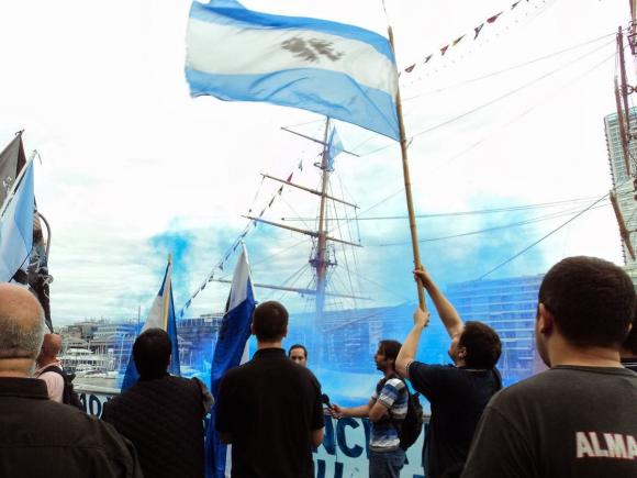 Acto por los 110 años de permanencia Argentina en la Antártida