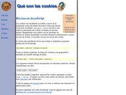 Cookies de javascript